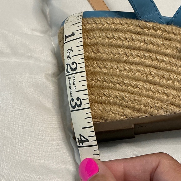 Vionic Sabina Strappy Sandals - 3 1/2" Heel - Light Blue - Size 10 - EUC - Picture 9 of 9